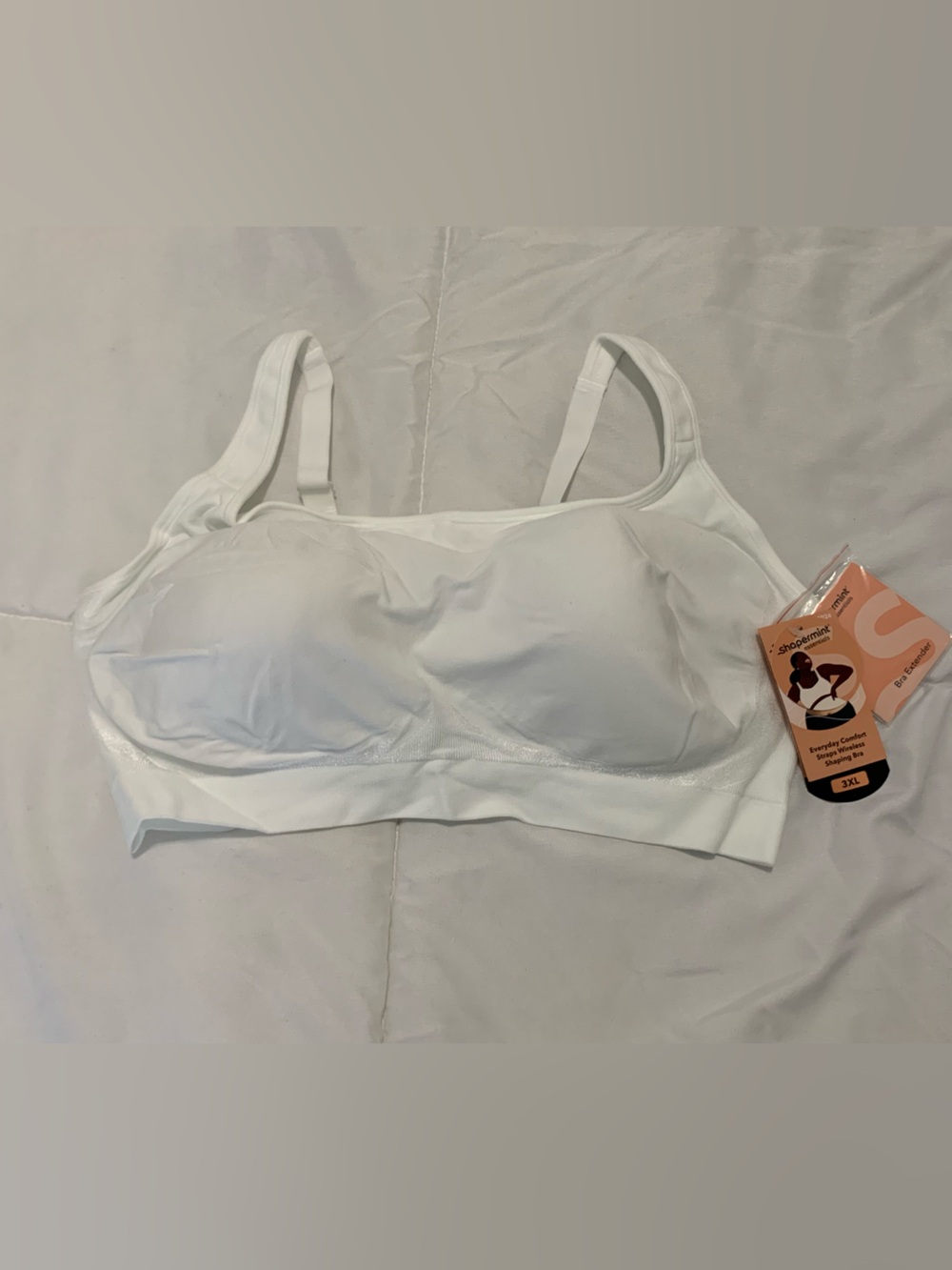 New with tags SHAPERMINT essentials bra size 3X